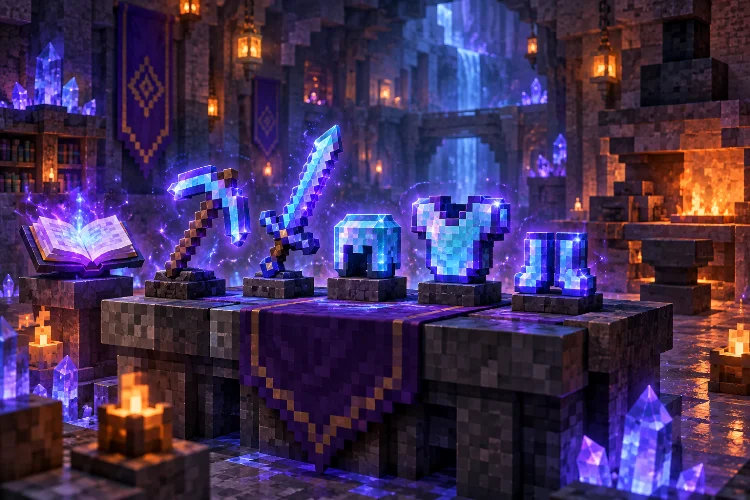 Best Minecraft Enchantments for Every Tool and Armor Piece